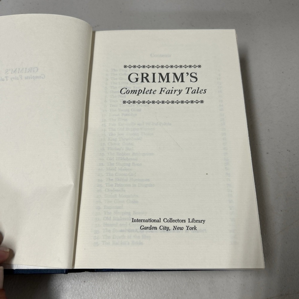 Grimm's Complete Fairy Tales - Over 200 Tales - HC with DJ Book Club Ed.